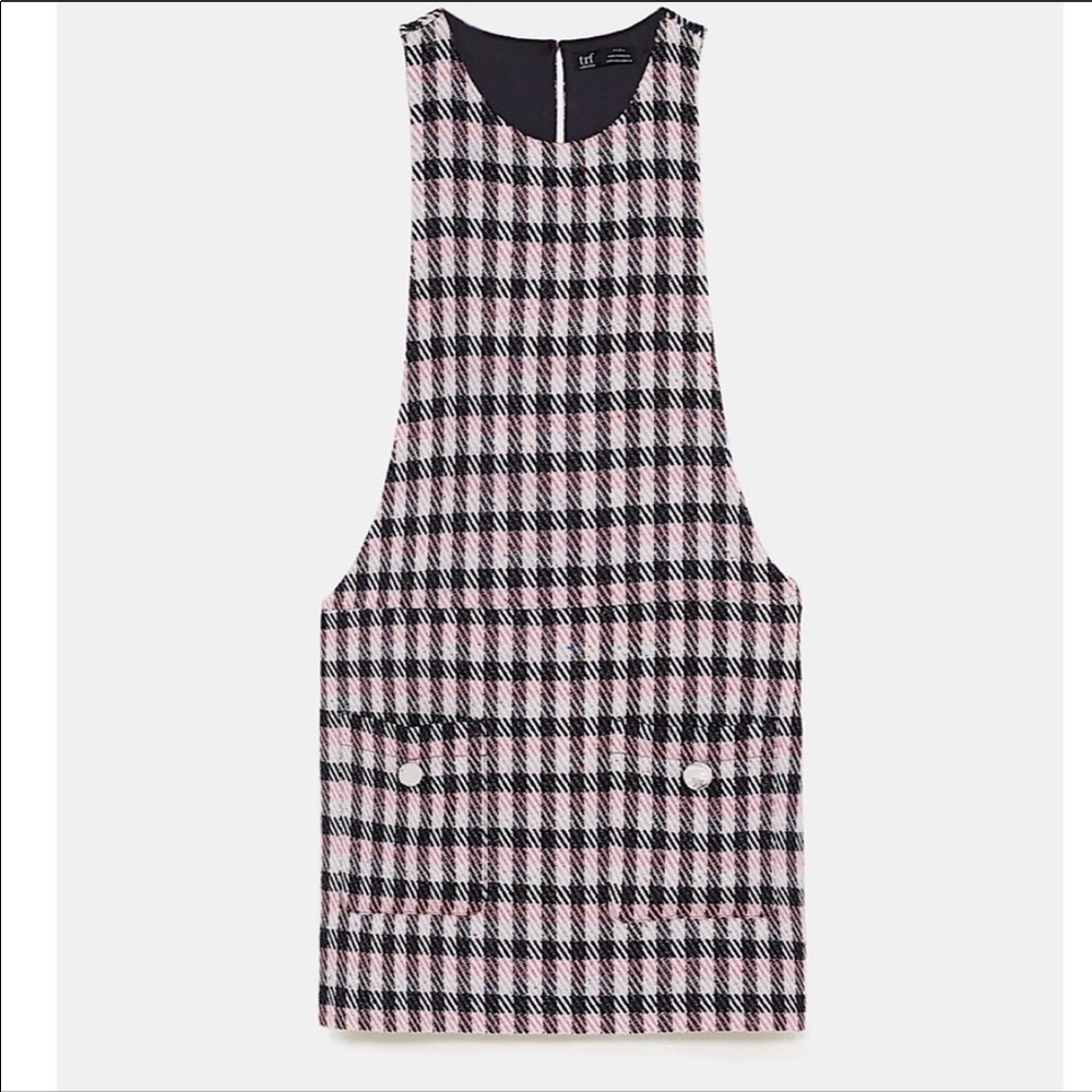 Last one 💕ZARA Tweed Overall 💕 - Picture 5 of 6